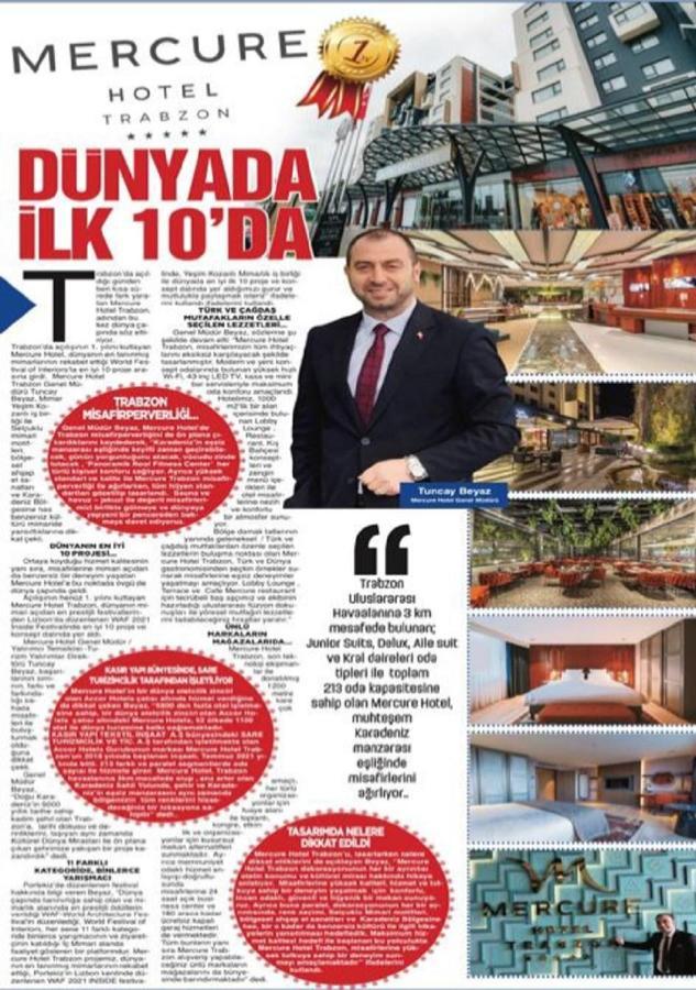 Mercure Trabzon Hotel Esterno foto Interview with the Turkish Ambassador to the United States, Burak Öztop